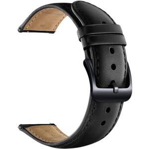 20mm Watch Band,Vintage Leather Watch Strap 10 Colors Watch Band,Quick Release Leather Watch Band,Classic Genuine Leather Wristband for Men Women Samsung Replacement Band