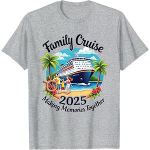 Family Cruise 2025 Vacation Trip Family Matching Cruise Ship T-Shirt S