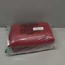 OLANLY Thick Memory Foam Bath Mat Rug 30x20, Extra Soft Absorbent Bathroom Rug, Quick Dry Bath Mats, Non-Slip, Machine Washable Carpet for Bathroom, Tub and Shower, Home Decor Accessories, Burgundy