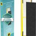 GermGuardian Filter B HEPA Pure Genuine Air Purifier Filter, Removes 99.97% of Pollutants, Wildfire Smoke, Odors, for AC4825, AC4300, AC4850, AC4880, AC4900, CDAP4500, AP2200, Black/ Yellow, FLT4825