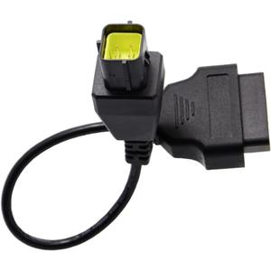 16 Pin 6 Pin OBD2 OBDII Motorcycle Diagnostic Cable Adapter Compatible with Husqvarna