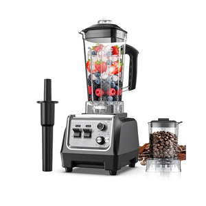 1800W Smoothie Blender and Grinder Combo 60/50HZ Large Capacity Countertop Blenders for Kitchen High Speed Blender for Smoothies Ice Crushing Frozen Drinks Puree