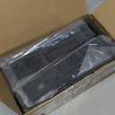 Pocket Door Lock with Handle, Heavy Duty Pocket Door Hardware, Space-Saving Hidden Sliding Door Pull, Key Lock System, Fits Storage Rooms, Garages, Utility Rooms, Common Areas(Black,Key Type) (7.87*1.57)