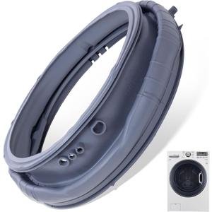 WM3570HVA/00 WM3470HVA Door Seal Gasket,WM3570HWA/00 WM3770HWA WM3470HWA/00 WM3575CW/01 MDS47123605 Washer Door Boot Seal Gasket Compatible For LG,For Kenmore,For Lg Front Load Washer Rubber Seal