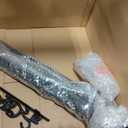 40.2-51.8" H Heavy Duty Outdoor Mailbox Post, Steel Mailbox Stand, Mounting Stand for Concrete