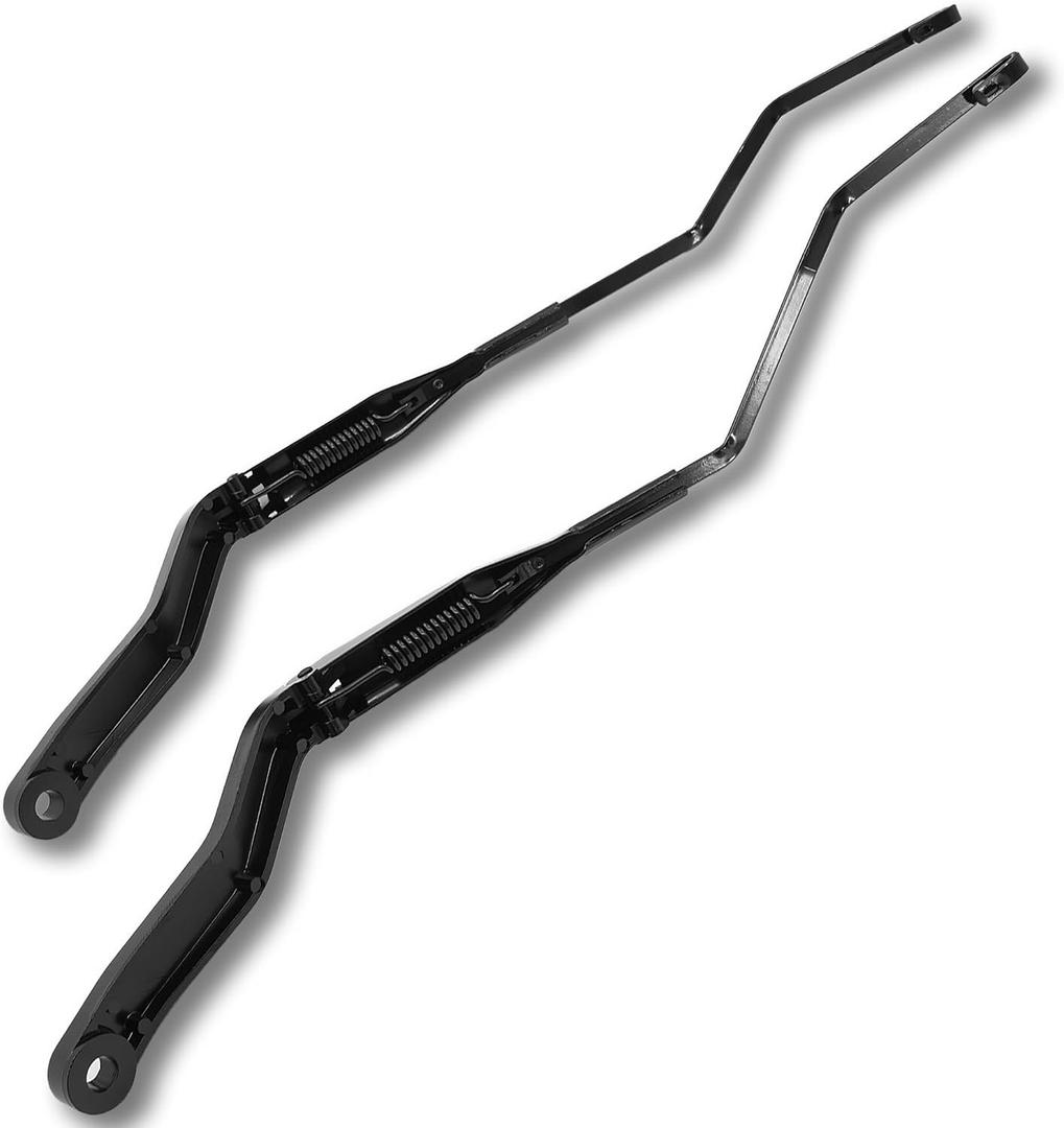 42840 42766 1 Pair Front Windshield Wiper Arm Kit Compatible with RAM 2016-2024 1500 Classic 2017-2024 2500 3500 2017-2021 4000 4500 5500 Replaces OE 55277449AE 55277450AD