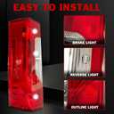Tail Light Compatible with 2019-2023 Mercedes Sprinter Left