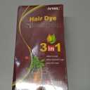 Ivnil Chestnut Brown Hair Dye Shampoo 3 in 1 Hair Color for Women & Men - Herbal Ingredients Color in Minutes 500ML