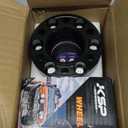 KSP 2inch Wheel Spacers for F150 Expedition Navigator 2015-2025, 6x135 Spacers with Hub Lip Compatible With Lincoln, 50.8mm Forged Spacer with M14x1.5 Stud 87.1mm Center Bore for 6 lug Truck Rim (Black)