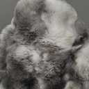 Cozy Bliss Faux Fur Throw Blanket for Couch, Fuzzy Soft Plush Thick Bubble Blanket for Sofa Bedroom Living Room, 50 * 60 Inches Tie-dye Taupe (Throw(50" x 60"))