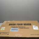 Union Strong Foam Board 24X36 3/16" 10-Pack : Matte Finish High-Density Professional Use, Suitable for Presentations, Signboards, Arts and Crafts, Framing, Display (White, 24 x 36 x 3/16")
