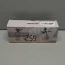 Peakeep Projection Alarm Clock for Bedroom Ceiling 180 Rotatable, Loud for Heavy Sleepers, Colorful Nightlight, 5 Brightness Dimmable Large Number Bedside Electric LED Digital Clock with USB Port (Blue Digits; Blue Projection)