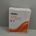 Heated Mattress Pad Twin Size, Electric Mattress Pad with Preheat Functions, Bed Warmer with 12 Heat Settings Controller & 1-12 Hours Auto Shut Off, Machine Washable (39" x 75", Grey) (Gray)