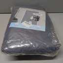 Magnetic Thermal Insulated Door Curtain, Fits Door Size 34" x 82", Center Opening, Durable Oxford Cloth&Thicken Polyester Fiber, Weighted Bottom,Temporary Door Thermal Curtains (Gray)