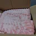 Fluffy Comforter Set Twin Size,2 Pieces Bed Set,Pink