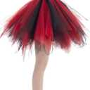 Womens Rainbow Puffy Tutu Layered Tulle Petticoat Skirt for Party (Regular Size(US 0-18w))