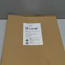 Binditek 40 Pack Clear Report Covers with Sliding Bars, 25 Sheet Capacity, 5mm Binding Bars, Letter Size, 5.5 Mil Thick, Black, for Students and Coworkers