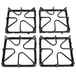 Premium WB31K10034 Gas Range Surface Burner Grates Replacement Parts For GE Stove Parts General Electric Cooktop Parts Cast Iron Gas Stove Rack, Top Burner Rack Sets 4-Pack