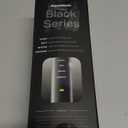 Aquasonic Black Series Ultra Whitening Toothbrush  ADA Accepted Electric Toothbrush- 8 Brush Heads & Travel Case  40,000 VPM Electric Motor & Wireless Charging - 4 Modes w Smart Timer