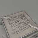 Favorite Person Gift My Most Favorite Person Table Plaque, 4 Inch, Set of 2