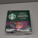 Starbucks K-Cup Coffee Pods, Dark Roast Coffee, Sumatra, 100% Arabica, 1 box (32 pods), Best By: 02/20/27