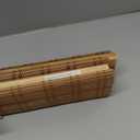 LazBlinds No Tools No Drill Cordless Bamboo Roman Shades, Light Filtering Window Treatment, Roll Up Bamboo Blinds for Windows 30'' W x 64'' H, Ceylon Light Russet