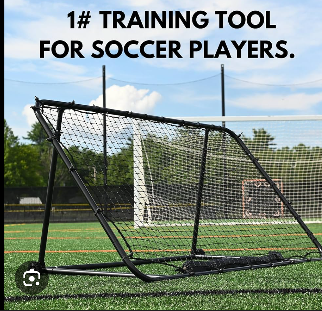 SHARK ATHLETICS Rebounder Large: 6ft x 3.5ft - Bounce Back - Return with Rebounder - Training for Backyard (Portable & Easy Setup)