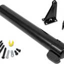 Ideal Security 9700 Heavy Pneumatic Touch & Hold Storm and Screen Door Closer for Wood, Aluminum, and Vinyl Doors, Silent and Smooth Closing, 11.5", Black