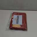 Tapleap Burlap Bags with Drawstring - 10Pcs 10x14 Red Gift Sacks for Wrapping Halloween Favors, Seeds, Root Ball, For Birthday, Wedding, Rustic Themed Party or Household Use