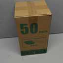 24oz Round Meal Prep Containers with Lids,50-Pack (100 Pcs) Black Disposable Food Storage,Bento Boxes,Stackable,Leak-Proof, BPA-Free,Microwave and Dishwasher Safe