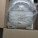 Makeup Organizers, Make Up Organizer for Vanity, Countertop Cosmetic Storage with Drawers and Transparent Cover for Bedroom Bathroom, Maize-Light Green