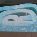EGO 3 Inch Twin Mattress Topper Gel Memory Foam for Pressure Relief