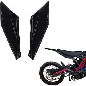 Modified Rear Side Fenders Fit to Sur-Ron Light Bee X And S. Side Dirt Pit Mudguards for SURRON. BLACK