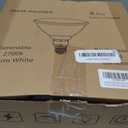 PAR38 Halogen Flood Light Bulbs 4 Pcs, 38W Equivalent, 120V, E26 Base, 2700K Warm White Light for Indoor and Outdoor