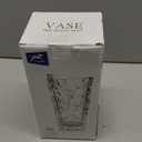 Radefasun Modern Glass Vases Ice Cracking Style Flower Vase Desktop Ornaments Propagation Station Plant Holder for Home Wedding Decor (Rainbow, Ice Crack)