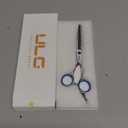 Hair Thinning Scissors ULG Professional Barbers Texturizing Teeth Shears for Hairdressing, Salon and Home Use Thinning Shears for Hair Cutting, Made of Japanese Stainless Steel, 6.5 inch (Blue)