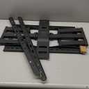 monTEK Ultra Slim TV Wall Mount for 43-90 Inch TVs | 1.1" Thin Low Profile Full Motion Bracket | Dual Swivel Articulating Arms with Tilt | Max VESA 600x400mm | Holds 132lbs | Fits 16"/18" Studs