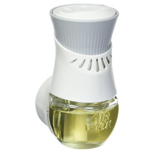 Air Wick Plug In Scented Oil Starter Kit, 1 Warmer + 5 Refills, Vanilla & Pink Papaya, Essential Oils, Air Freshener