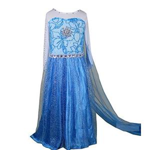 Dressy Daisy Toddler Little Girls' Ice Princess Dress Costume Birthday Halloween Christmas Fancy Party Dresses
Size 90