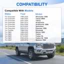 2'' Hubcentric Wheel Spacers PCD 6x5.5 fit for 99-25 Silverado 1500 4 pcs