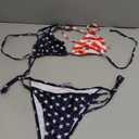 Women's 2 Piece Swimsuit Halter String Bikini Adjustable Bathing Suit S