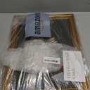 Bzstyleart Vintage Wall Art Decor Bedroom,Vintage Gold Framed Artwork,Fern Leaves Botanical wall Art Living Room,Canvas Picture Painting Room Decor Aesthetic,12 x 16 Inch