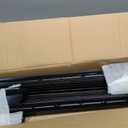 Toriexon Metal Fence Posts, 3 FT Black Heavy Duty U Posts, No Dig T Posts for Fences Wire Mesh, Perfect for Temporary Fencing, Electric Fence Wire, Corner Anchor - 16 Packs
