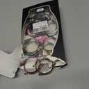 RICHONE 16 Pack Compatible with Samsung Galaxy Watch 7 40mm Screen Protector Case, Soft TPU Protective Face Covers Bumper Accessories for Women Men Galaxy Watch7 40MM (16 Colors, SM-L300)