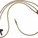 Invisible Skin Wireless Neckloop Inductive Transmitter with 3.5mm Plug - Features Built-in Microphone for Answering Calls and Transmitting Audio to Micro Earpiece(Not Included) for Voice and Music