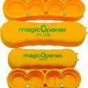 Arthritis Bottle Opener - magic Opener COMBO | Water Bottle Opener | Twist-off - Plastic Bottles | Easily open over 16 different plastic cap sizes | Arthritis Help | Arthritis Aids |Pull Tab Soup Cans