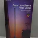 Fitop Corner Floor Lamp, Smart RGB LED Corner Lamp with App, 16 Million Colors & 72+ Scene DIY Mode, Music Sync, Timer SettingÔºåVoice Control, Ideal for Living Room, Bedroom, Gaming Room