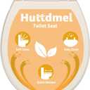 Toilet Seat Round 16.5 Inch with Quick Release-Quick Connect, Round Toilet Lid with Soft Close. PP Material Safe, Easy Clean and Install, Sturdy Accessories Never Loosen,2 Years Support, Almond