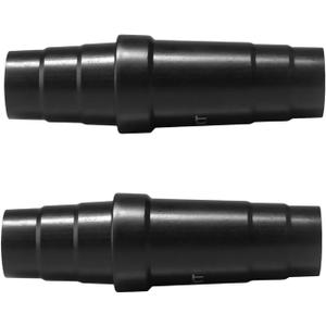 2Pcs Black ABS Vacuum Hose Adapter - 5.67"L x 1.24"W (144x31mm) Universal Fit Connector | Durable Vacuum Cleaner Hose Reducer and Fitting, Vacuum Parts and Accessories