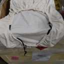 Tatuo 3 Pcs Computer Office Chair Cover Universal Rotating Chair Slipcovers Protector Removable Washable Office Armrest Covers with Zipper for High Back Seat Backrest(L,Waffle,Faint Yellow)